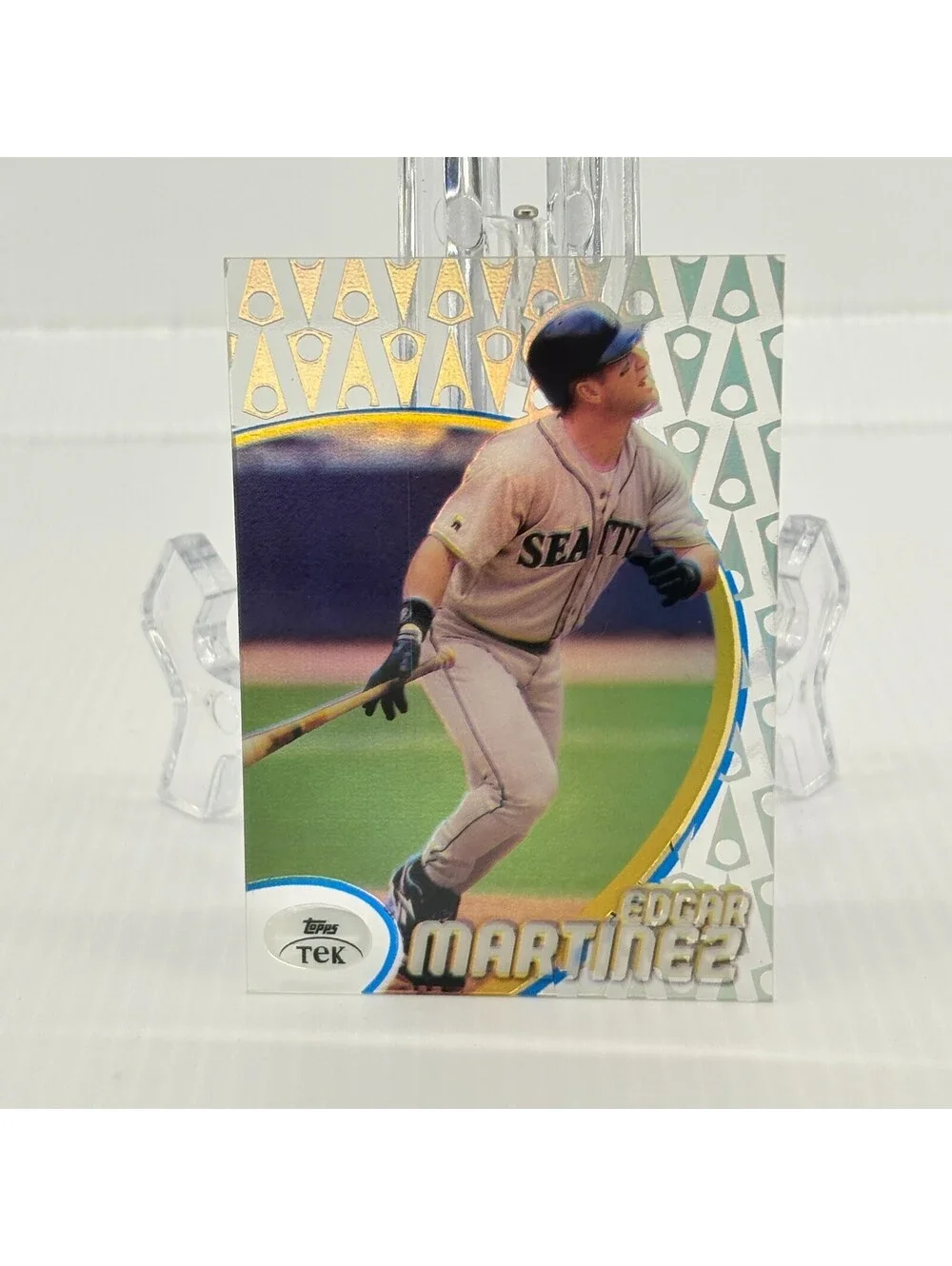 1998 Topps Tek Edgar Martinez #64 Pattern 22 Seattle Mariners Baseball Card